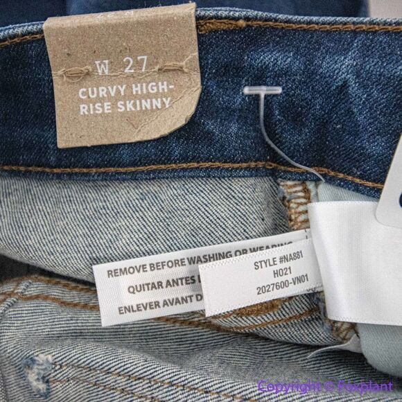 NEW Madewell Curvy High-Rise Skinny Jeans in‎ Lanette Wash, 27 - Picture 15 of 15